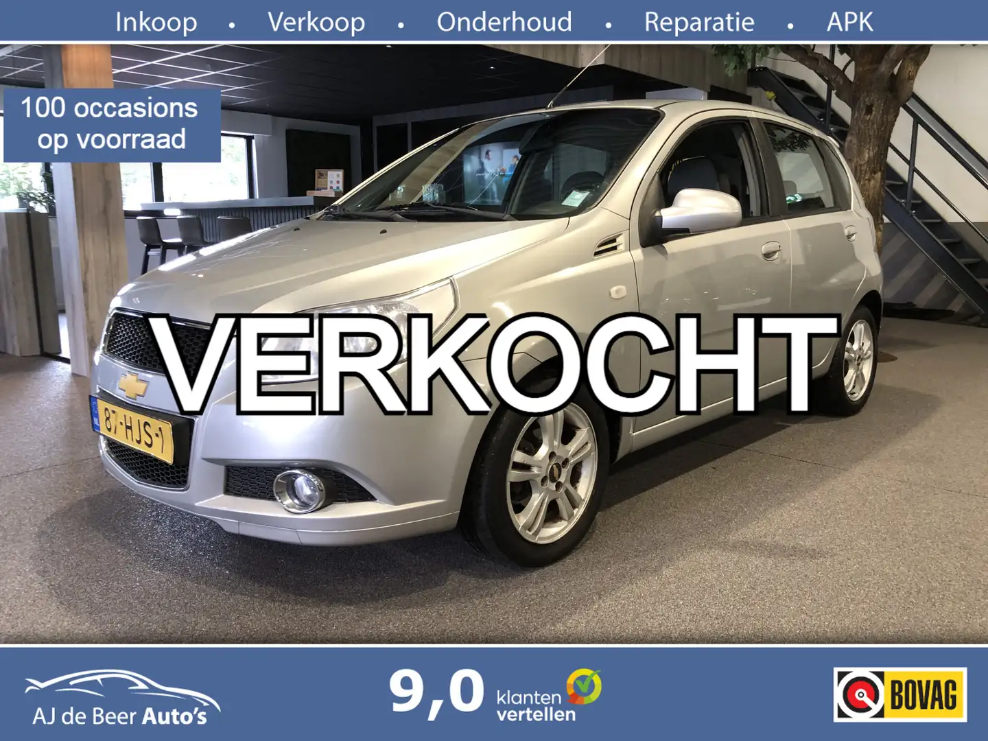 Chevrolet Aveo 1.2i 16v 5drs LS+ Airco | Trekhaak Szürke - 1