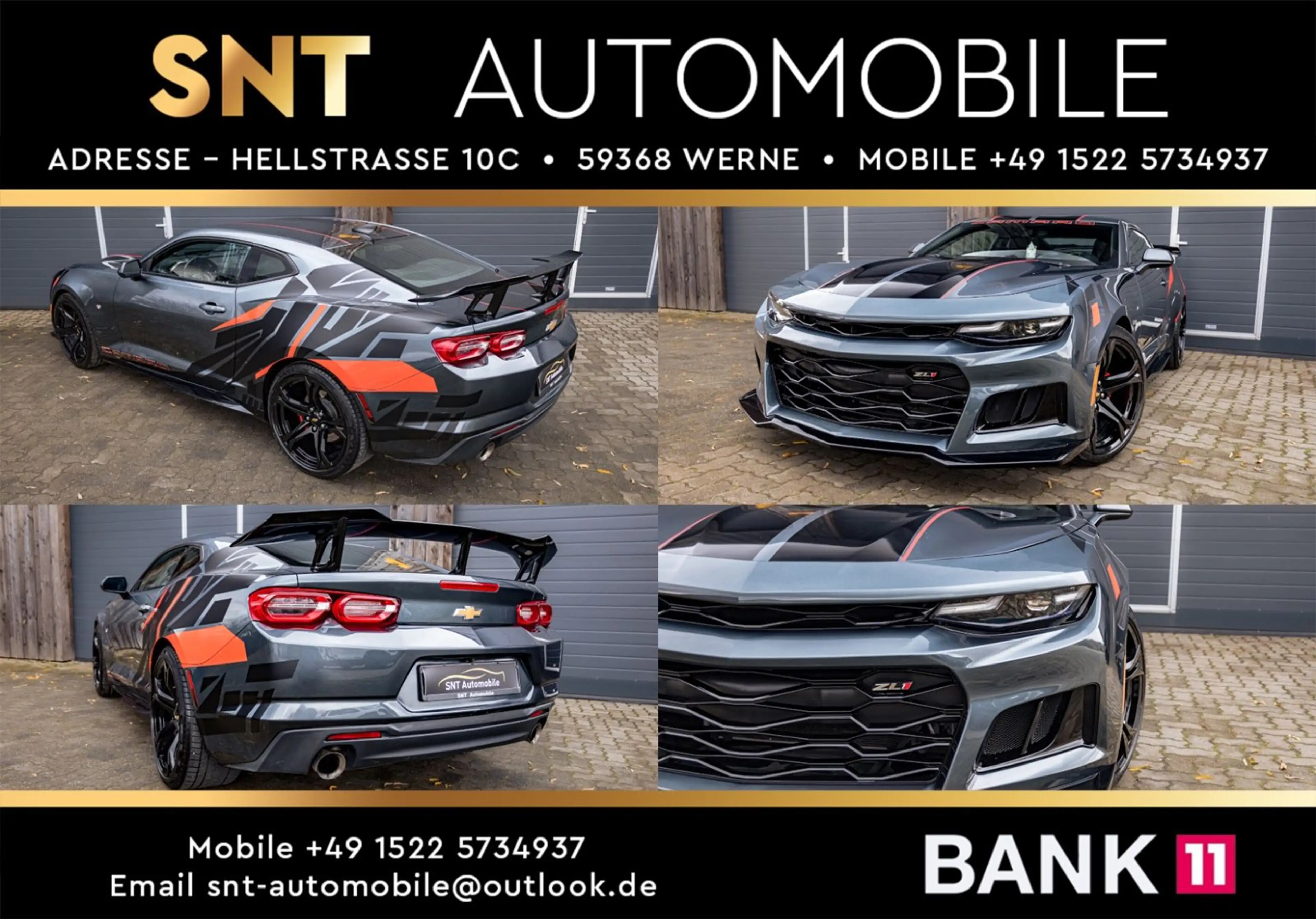 Chevrolet Camaro 3.6 V6 ZL1 Look Apple CarPlay Android — photo 9