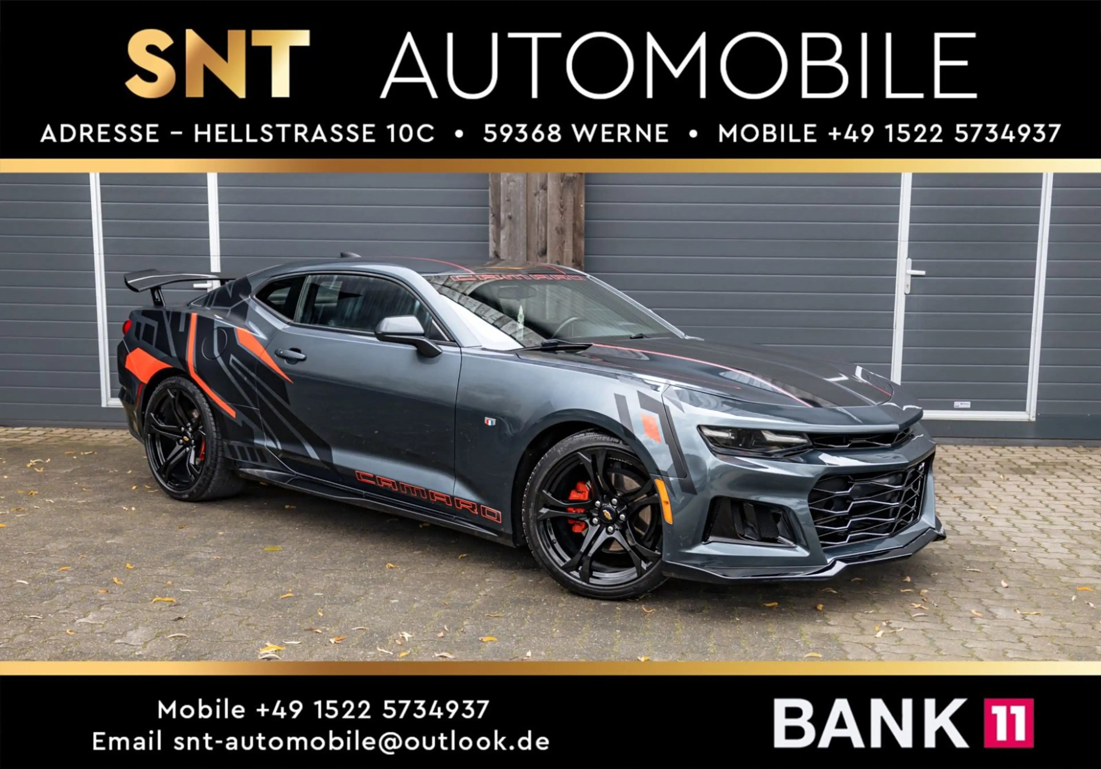 Chevrolet Camaro 3.6 V6 ZL1 Look Apple CarPlay  Android