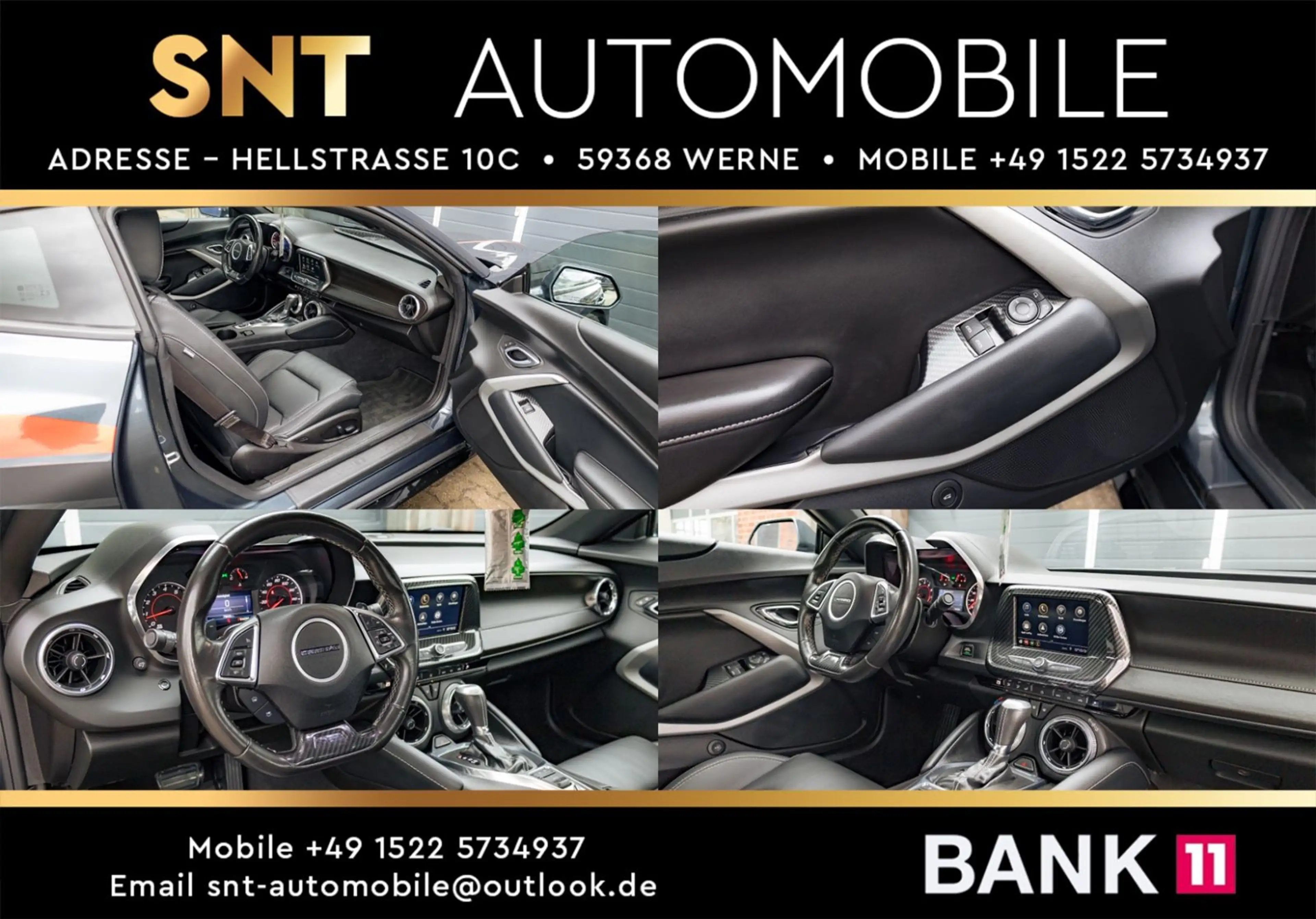 Chevrolet Camaro 3.6 V6 ZL1 Look Apple CarPlay Android — photo 15