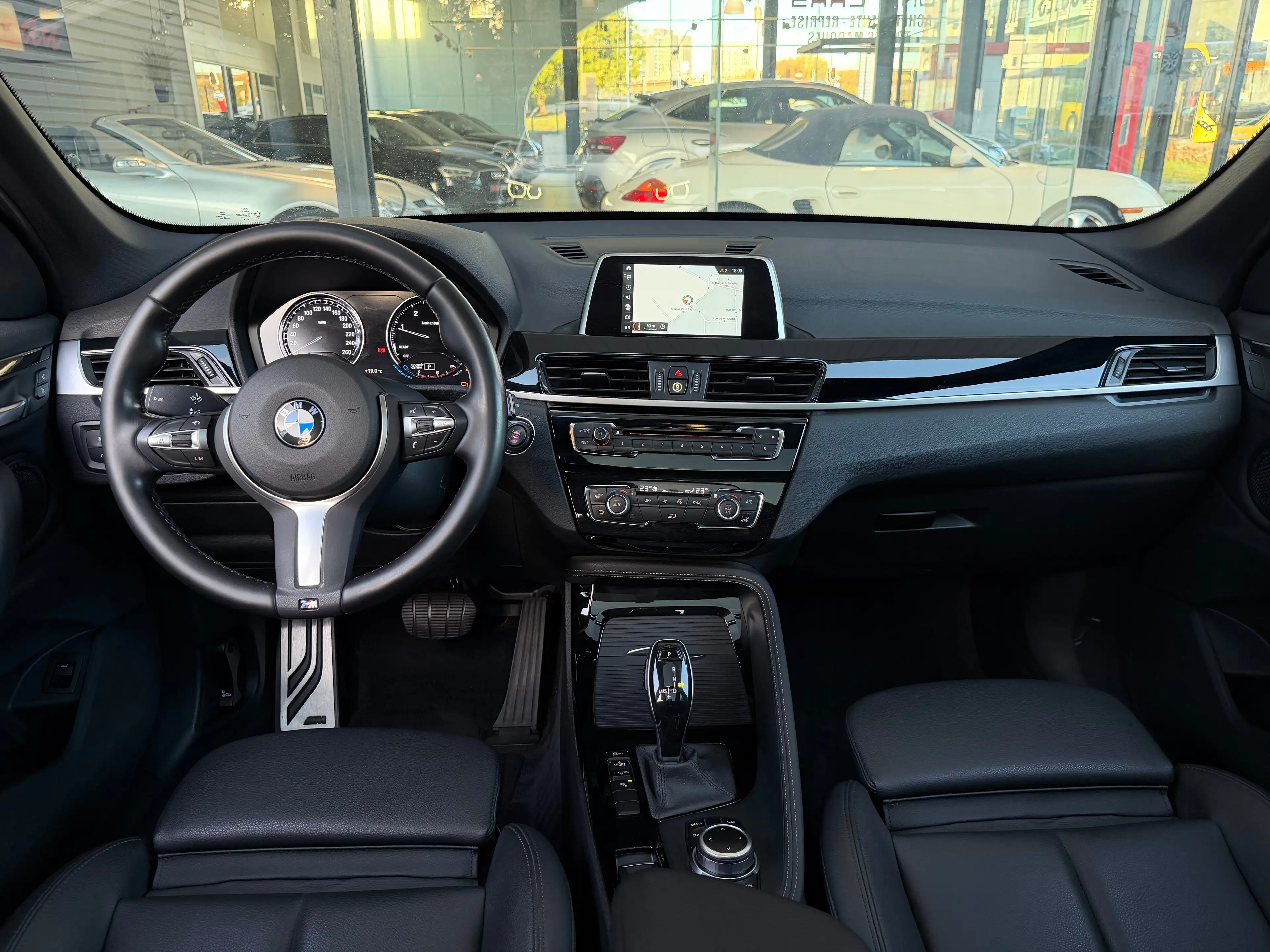 BMW X1 2.0d 150cv (PACK M) TOIT PANOR-BIXENON-GPS-CUIR-GAR 1AN — photo 10