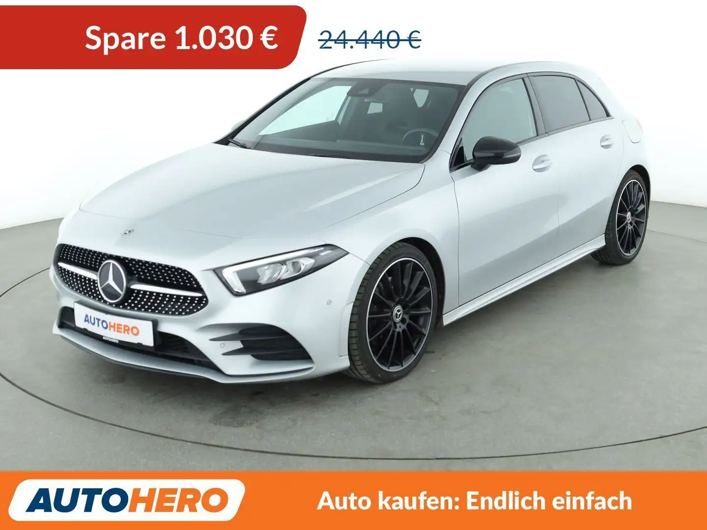 Mercedes-Benz A 220 A 220 AMG Line Aut.*NAVI*LED*TEMPO*PDC*SHZ* Grau - 1