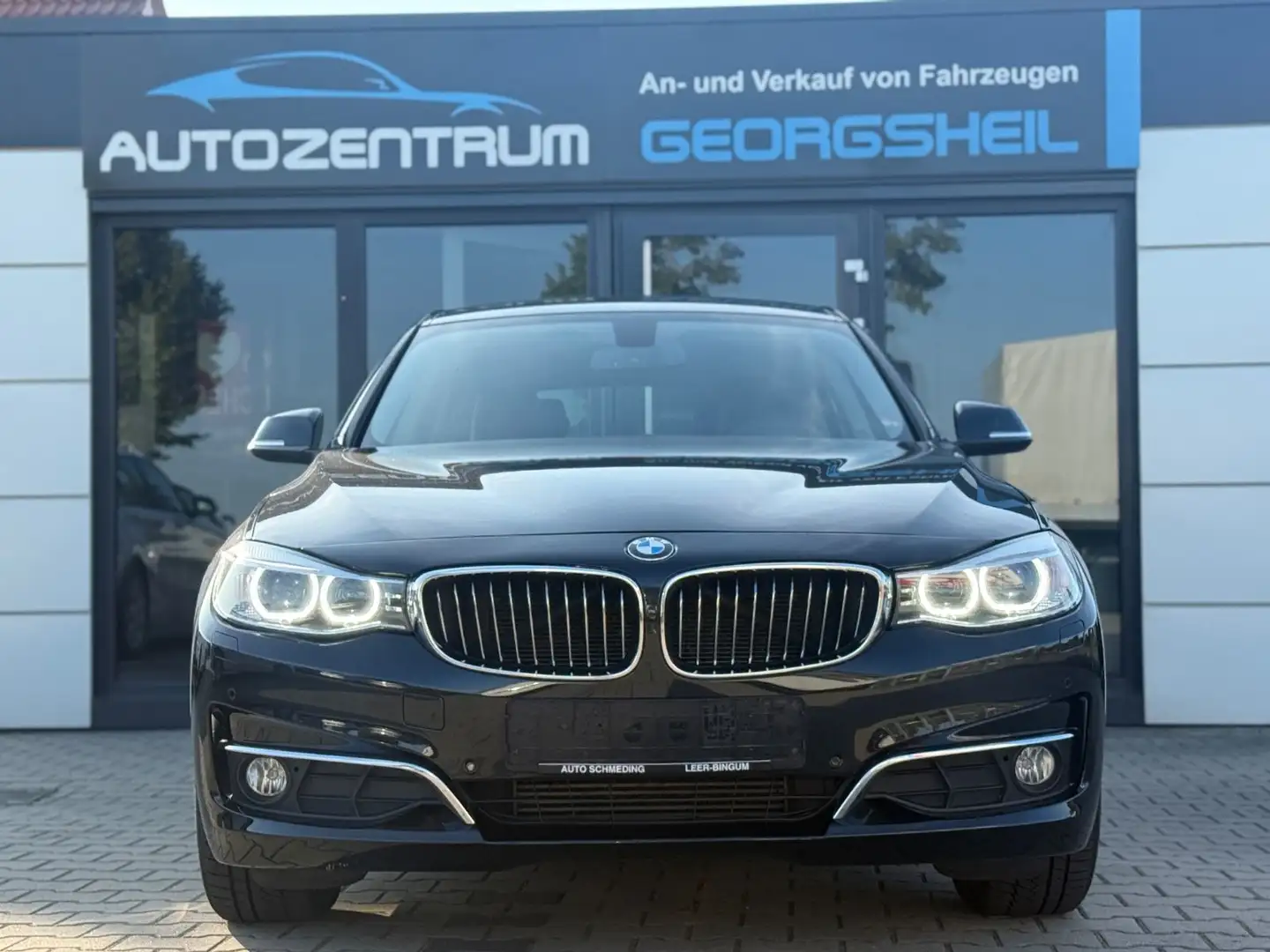 BMW 318 d Gran Turismo-Luxury-Leder-AHK-Xenon Schwarz - 2