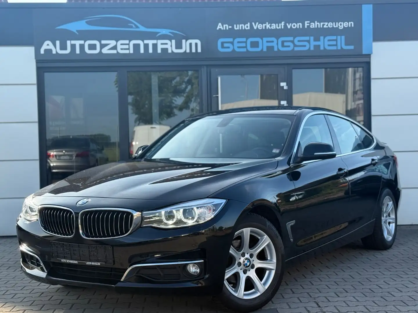 BMW 318 d Gran Turismo-Luxury-Leder-AHK-Xenon Schwarz - 1