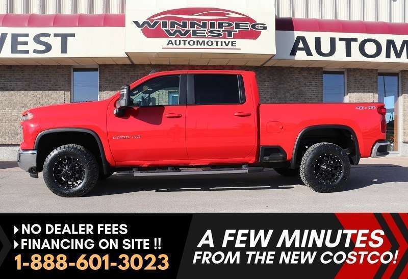 Red 2024 Chevrolet Silverado 2500HD Pickup Truck Four-Wheel Drive Automatic