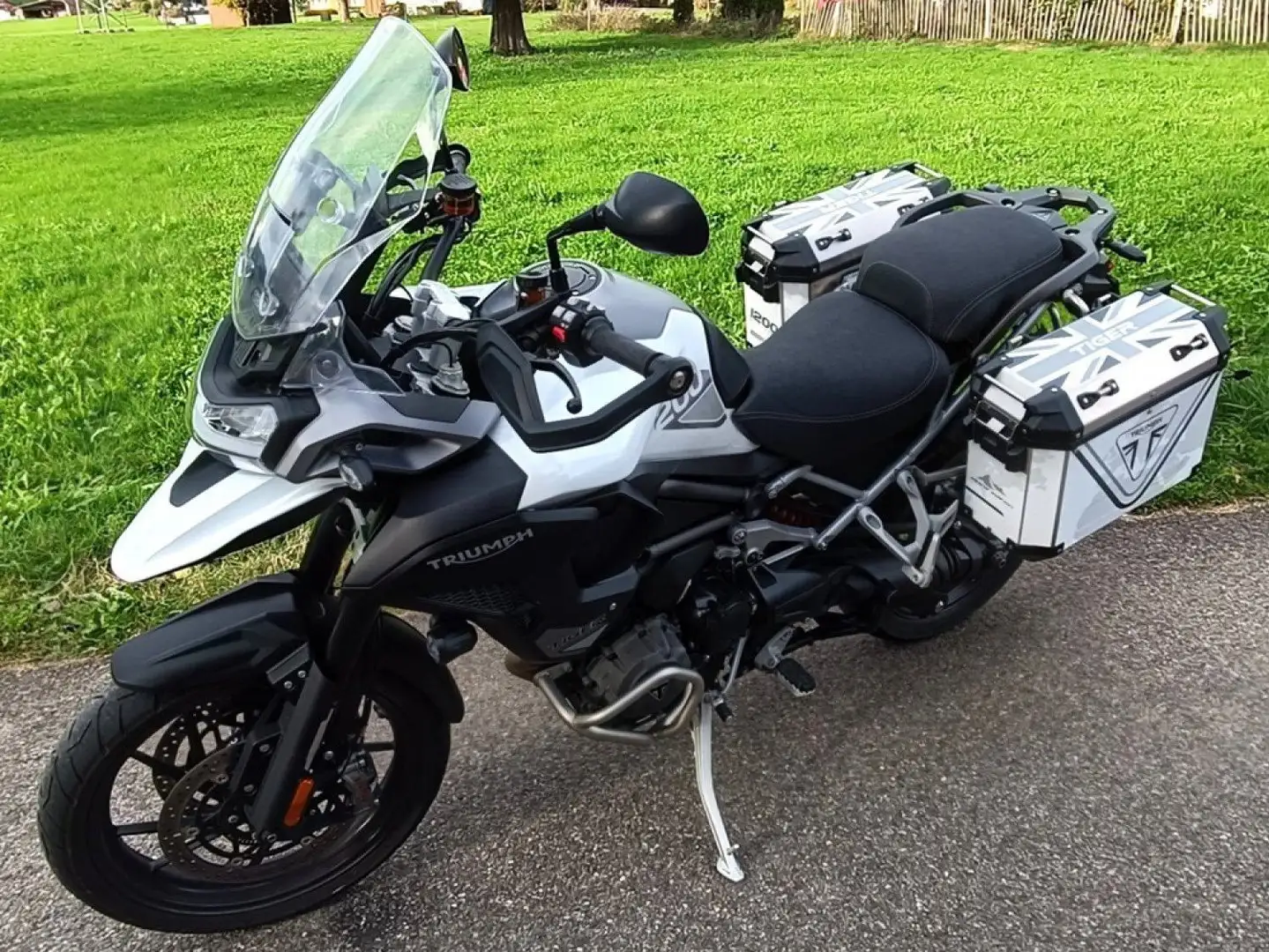 Triumph Tiger 1200 Gt Pro Blanc - 2