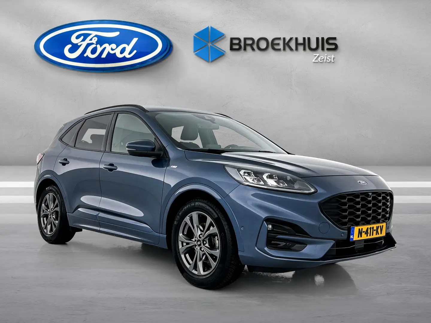 Ford Kuga 1.5 EcoBoost ST-Line X | 100% dealer o.h. | All we Blauw - 2