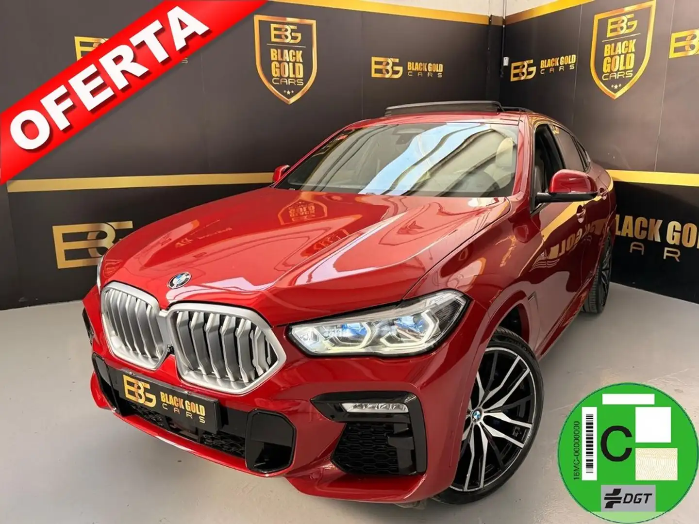 BMW X6 xDrive 30dA Burdeos - 1