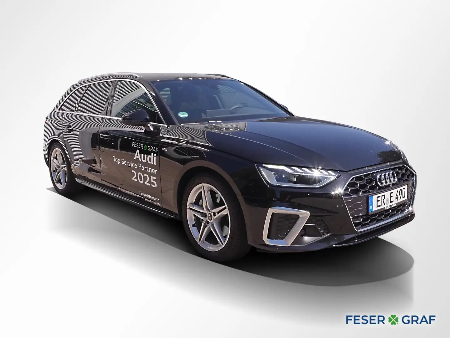 Audi A4 Avant 40 TFSI 2x S line AHK LED V-Cockp. ACC Černá - 2