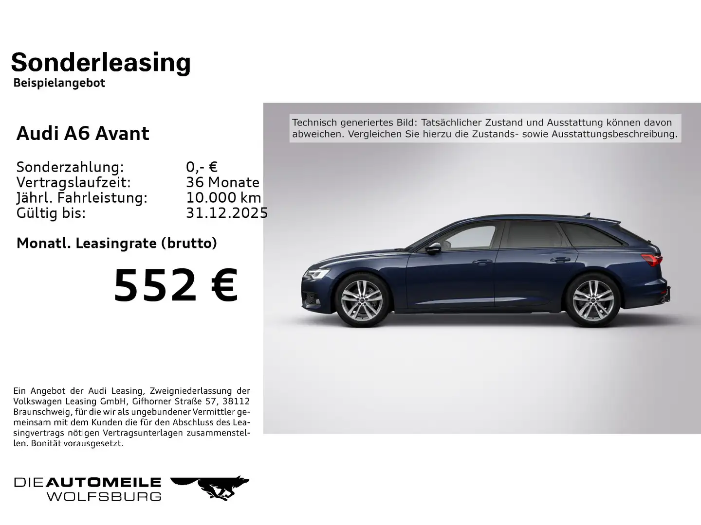 Audi A6 45 TDI quattro S tronic advanced LED/AC Blau - 2