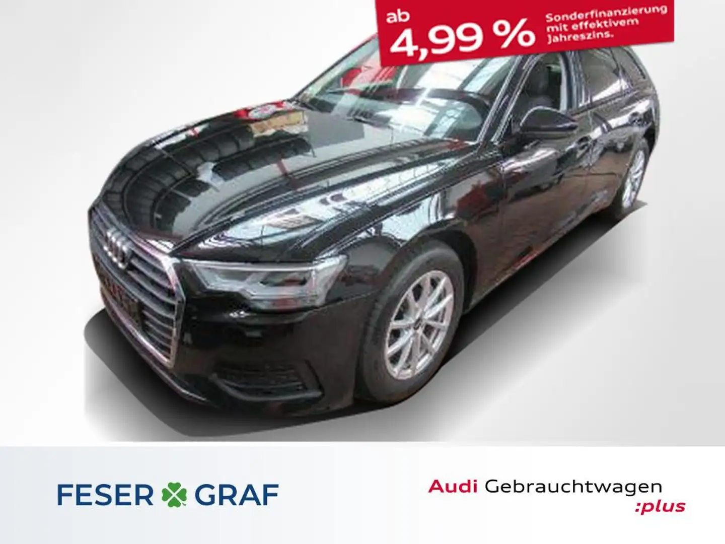 Audi A6 Avant 40 TDI S tronic B&O/Rfk Navi LED Nero - 1