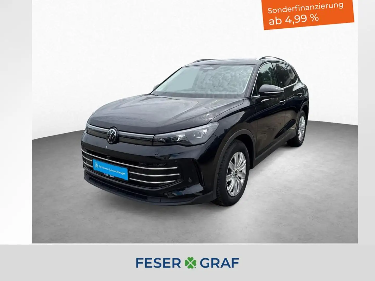 Volkswagen Tiguan Elegance 1.5l eTSI 7-DSG KAMERA MATRIX NAVI Noir - 1