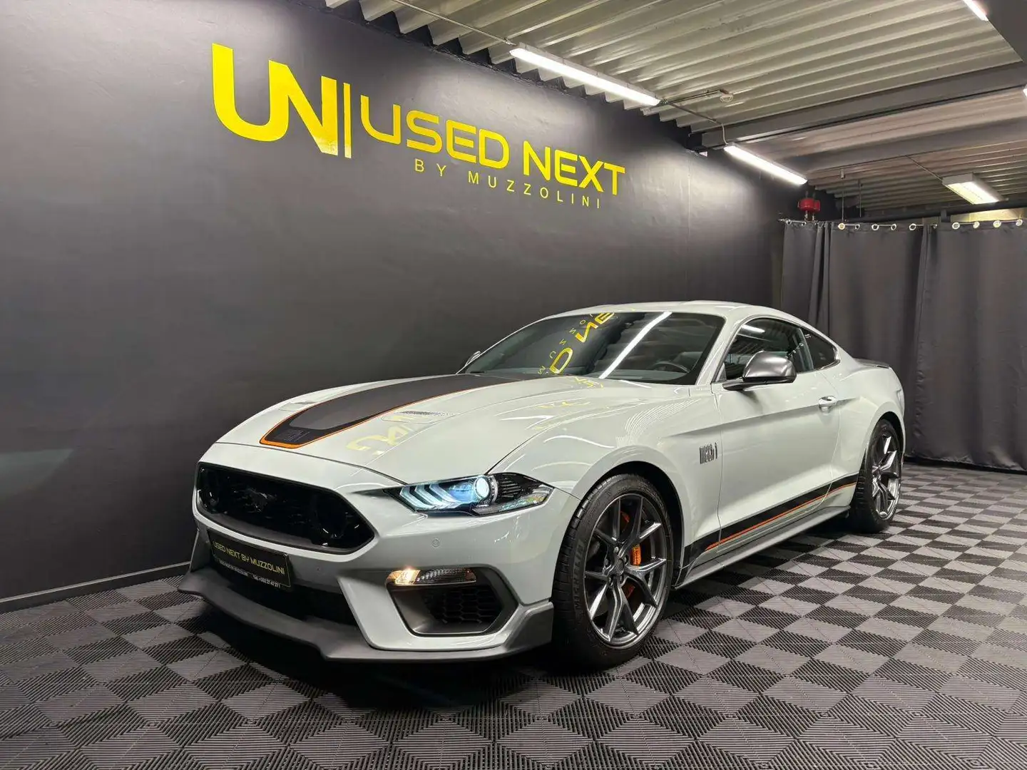 Ford Mustang Mach 1 Gris - 1
