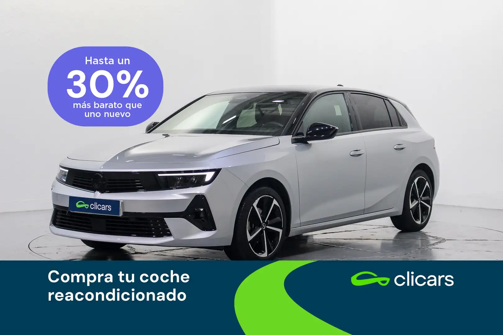 Opel Astra 1.2T XHT S/S GS 130 Plateado - 1