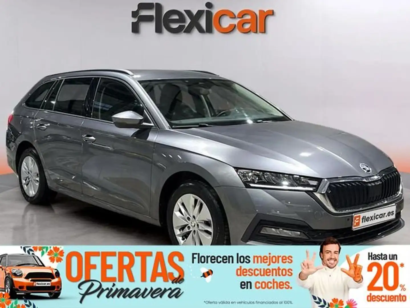 Skoda Octavia Combi 2.0TDI Ambition DSG 85kW Gris - 1