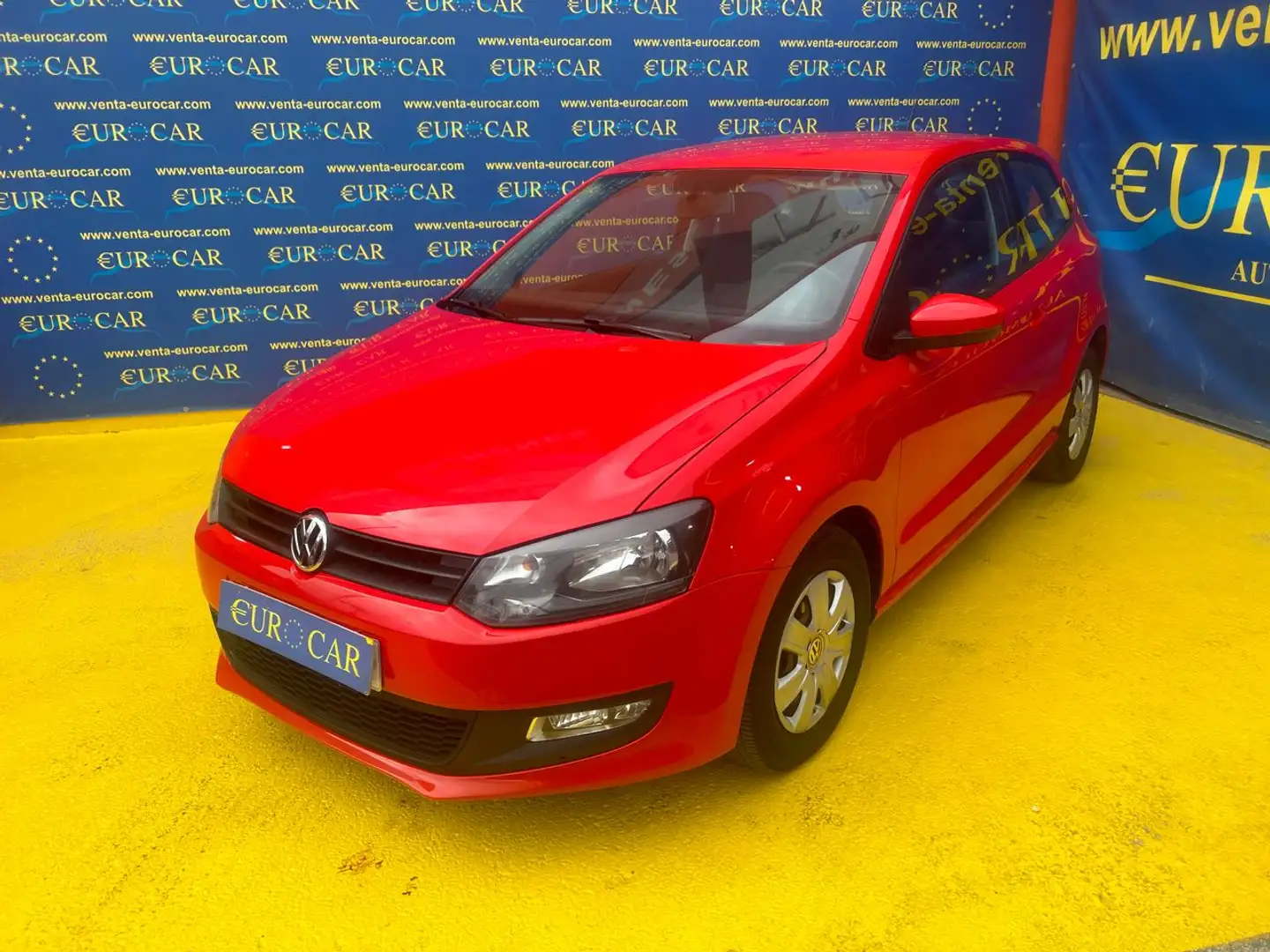Volkswagen Polo 1.2 Advance 60 Rojo - 1
