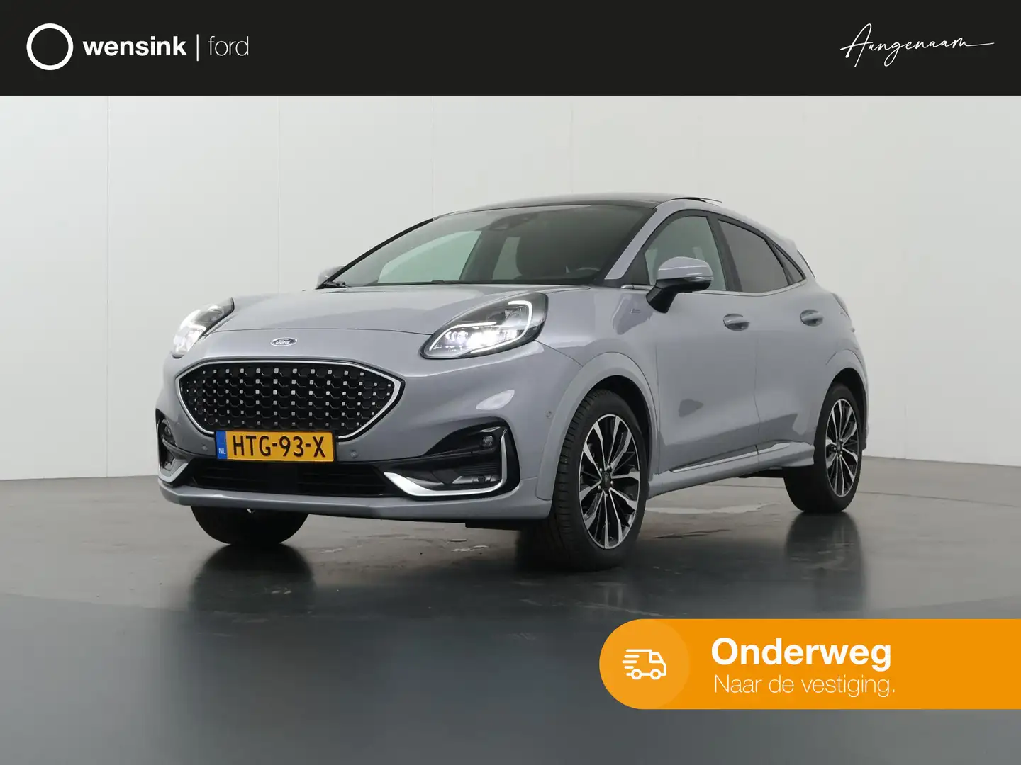 Ford Puma 1.0 EcoBoost Hybrid ST-Line Vignale | Panoramakdak Grijs - 1