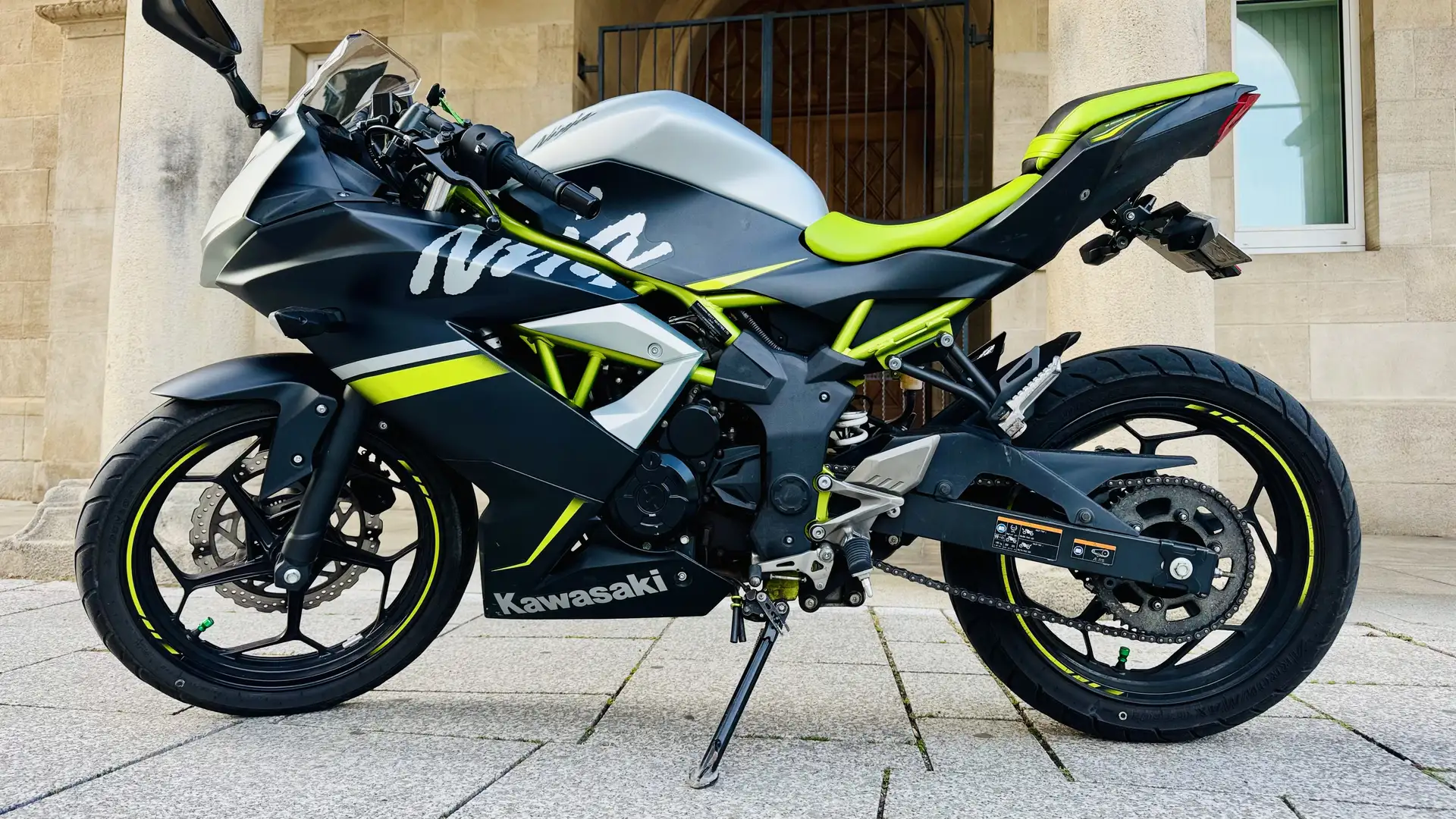 Kawasaki Ninja 125 TOPSPEED 130KM/H HURRIC Zöld - 1