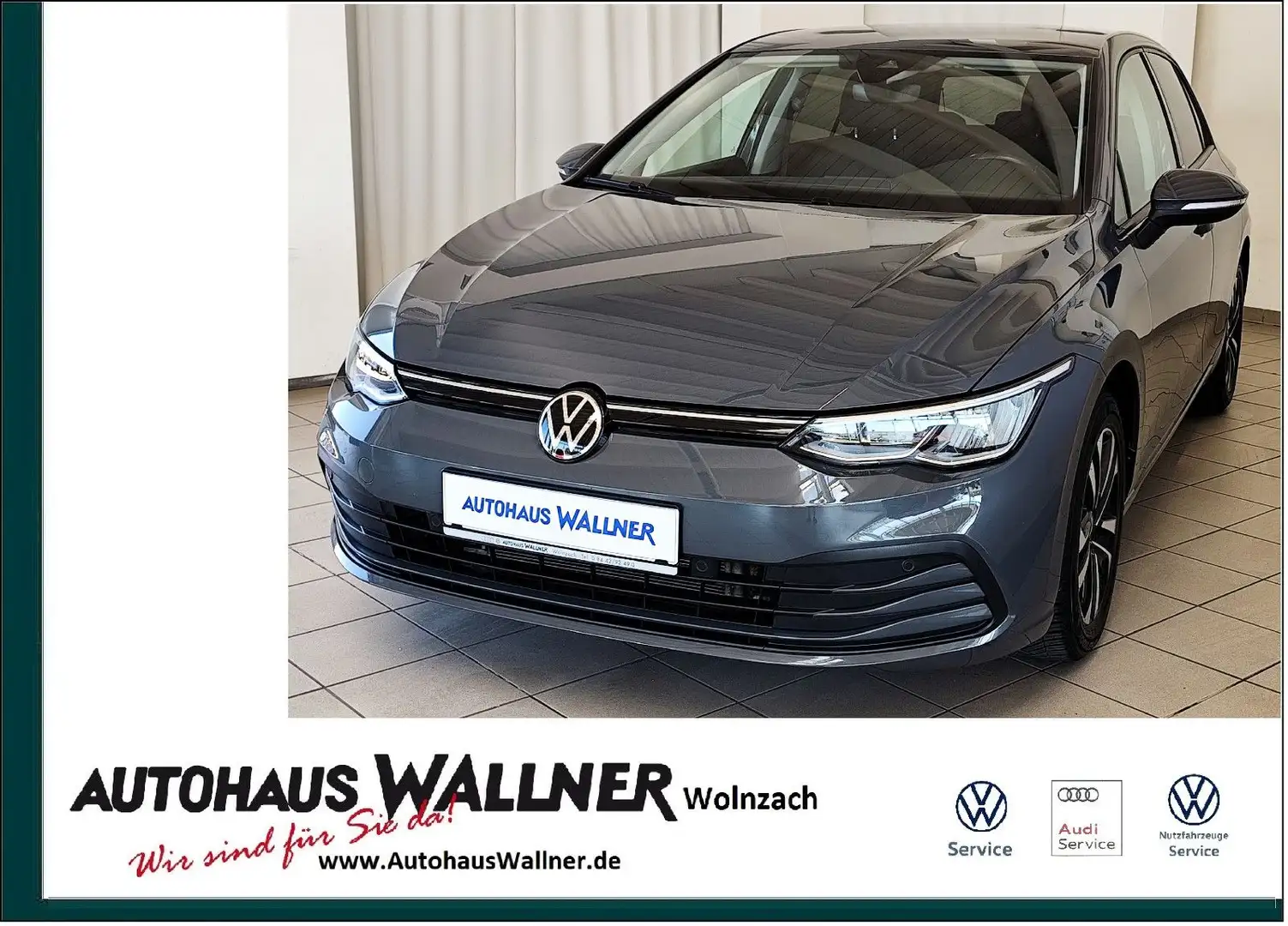 Volkswagen Golf VIII 2.0 TDI DSG United AHK Grau - 1