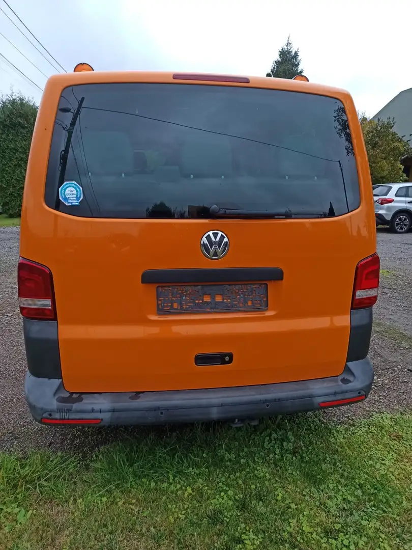 Volkswagen T5 Caravelle Transporter T5 TDI Lang Comfortline Portocaliu - 2
