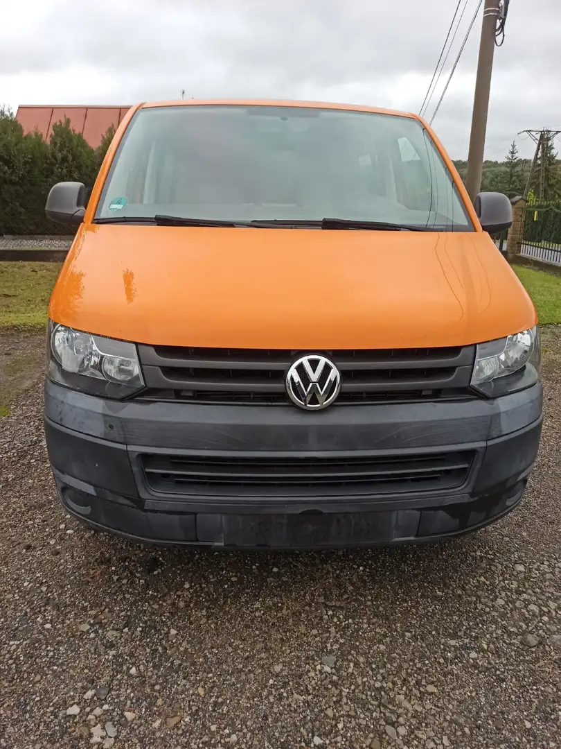 Volkswagen T5 Caravelle Transporter T5 TDI Lang Comfortline Portocaliu - 1