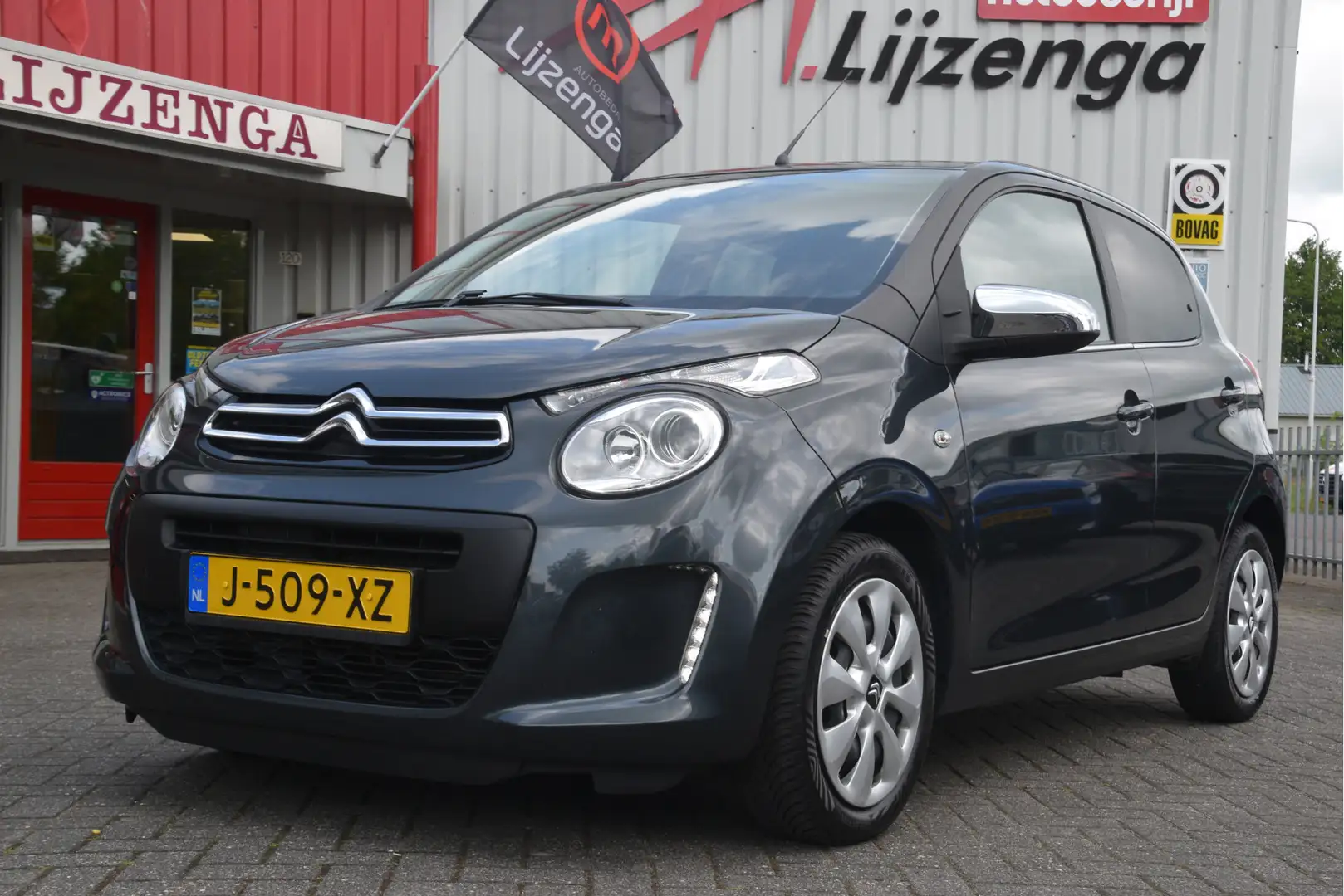 Citroen C1 1.0 VTi Feel Airco l DAB l Bluetooth l Elek. ramen Grijs - 2