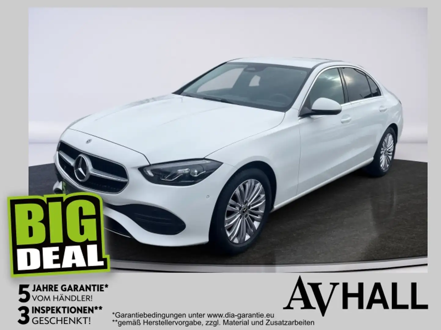 Mercedes-Benz C 180 Rückfahrkamera, Klimaautomatik, Navi Weiß - 1