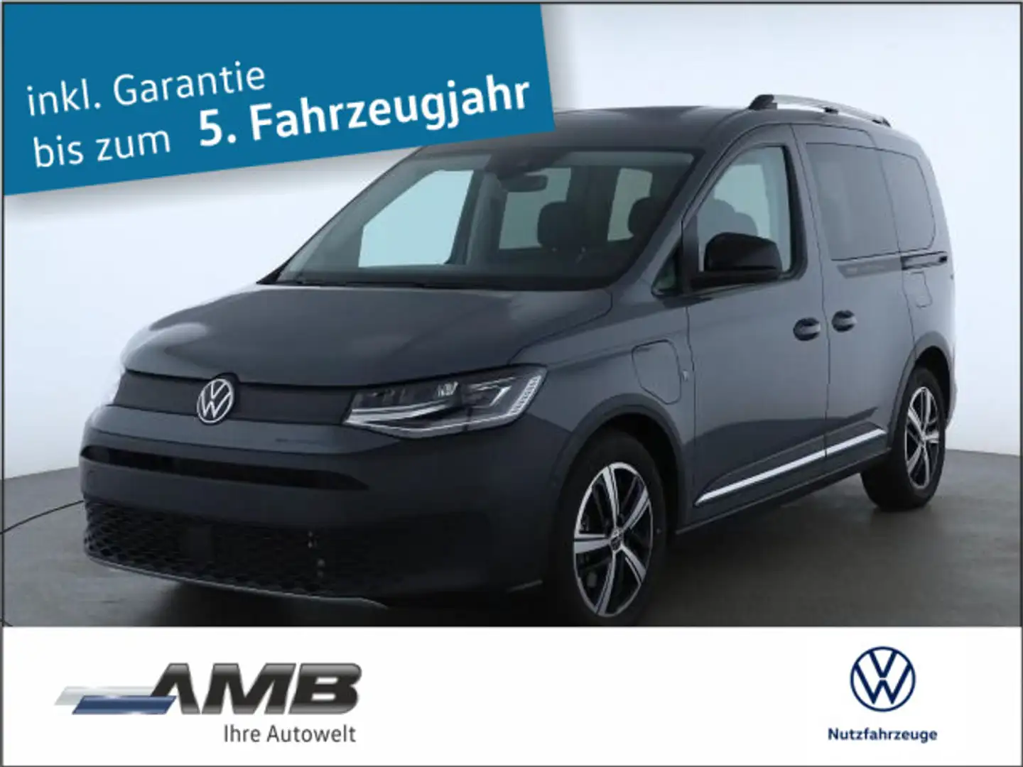 Volkswagen Caddy PanAmericana 1.5 eHybrid AHK/LED/ACC/4.30G Grau - 1