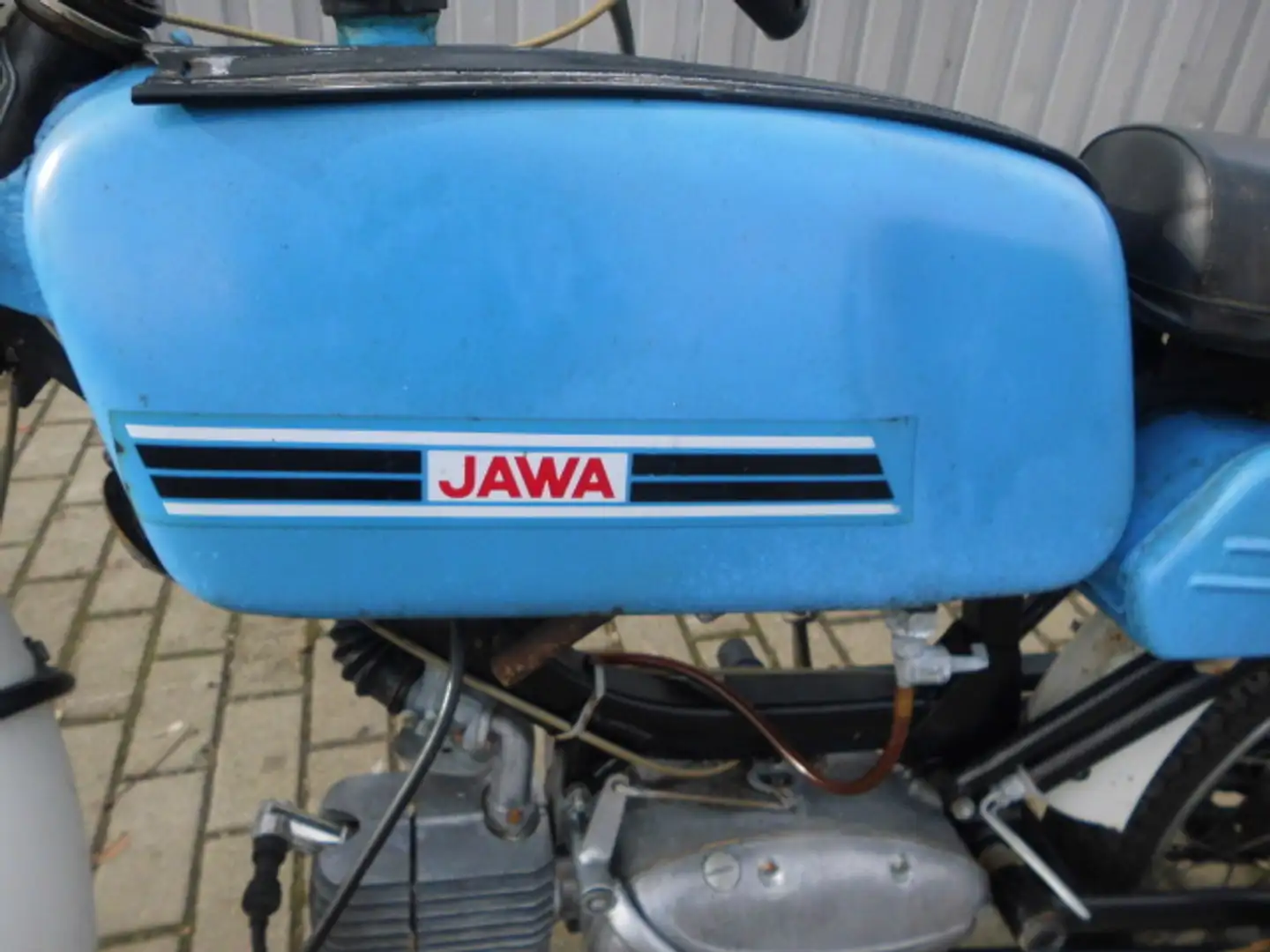 Jawa Mustang Azul - 1
