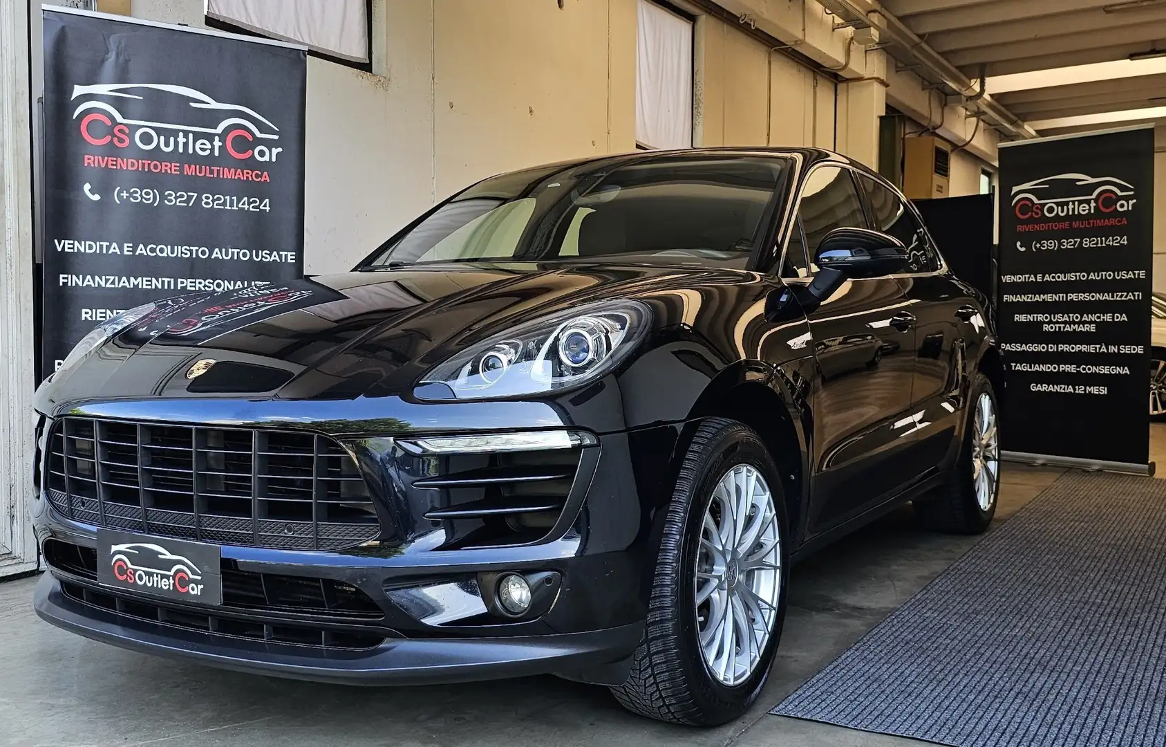 Porsche Macan 3.0d S 250cv Pdk My16 Nero - 2