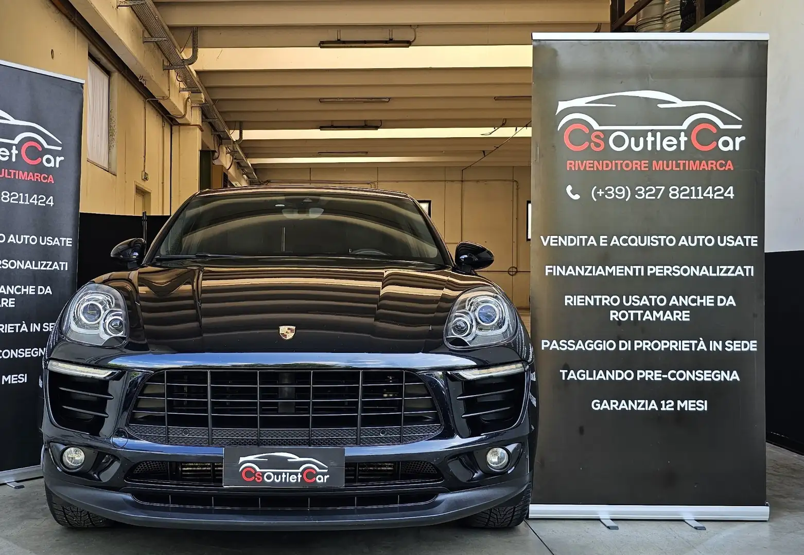 Porsche Macan 3.0d S 250cv Pdk My16 Nero - 1