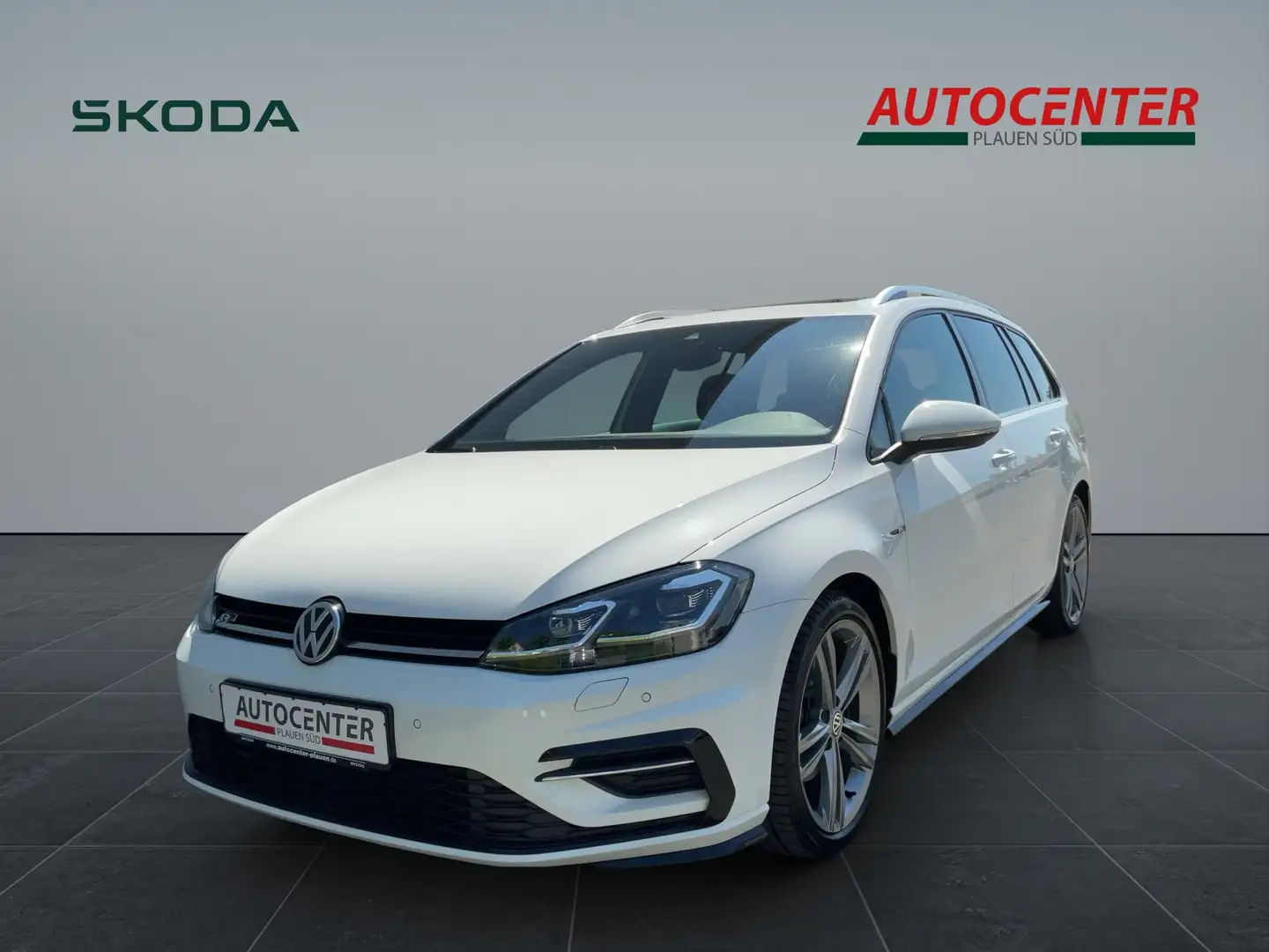 Volkswagen Golf Variant Highline BMT/Start-Stopp Blanc - 1