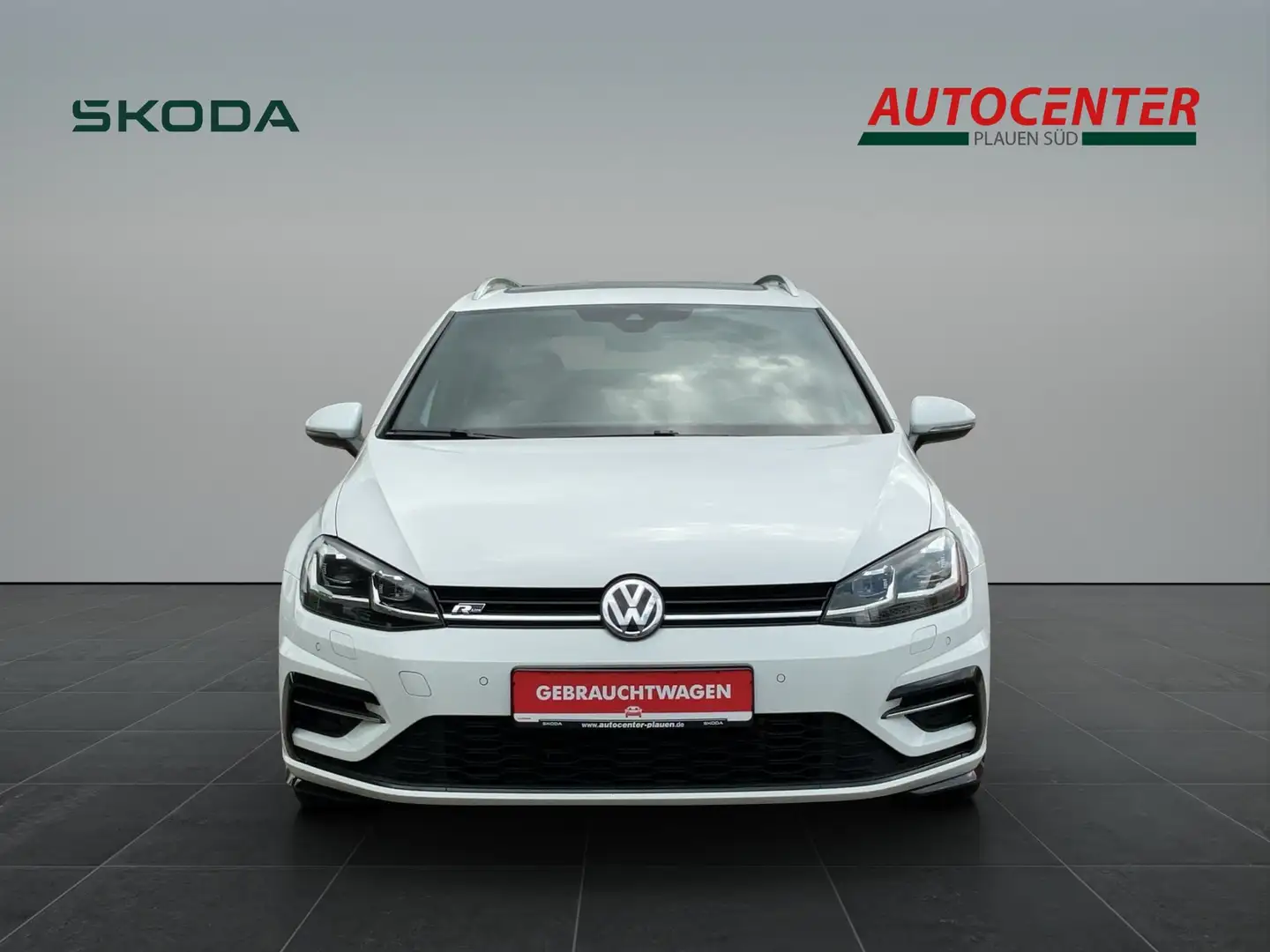 Volkswagen Golf Variant Highline BMT/Start-Stopp Blanc - 2