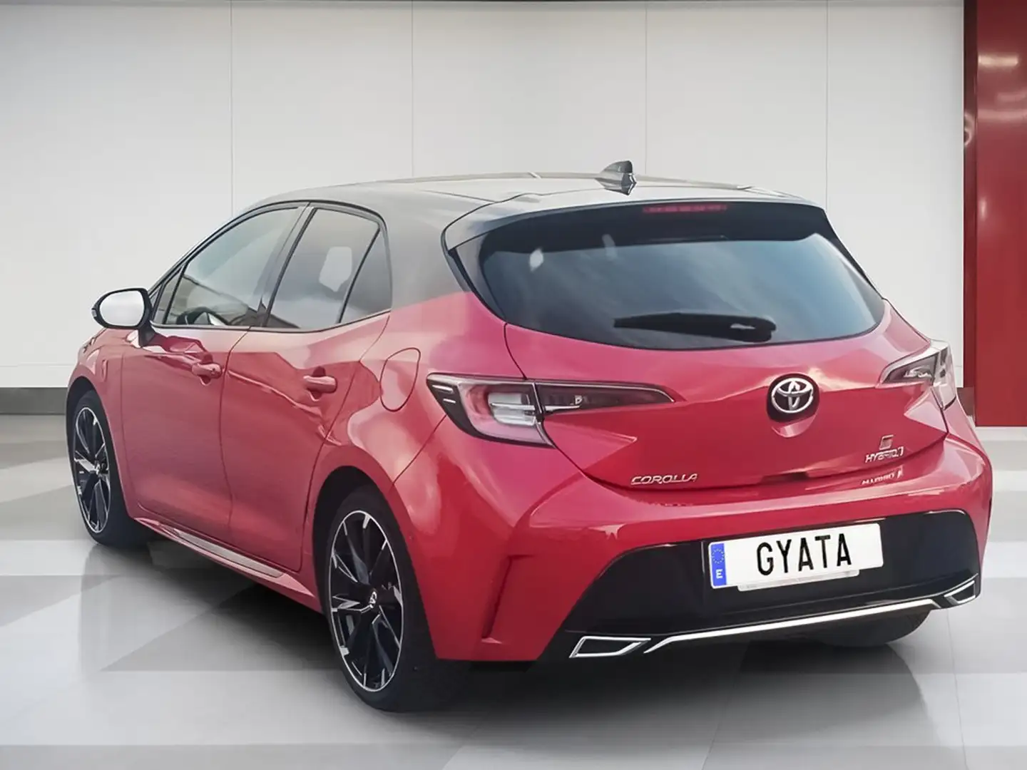 Toyota Corolla 180H GR-Sport Rojo - 2