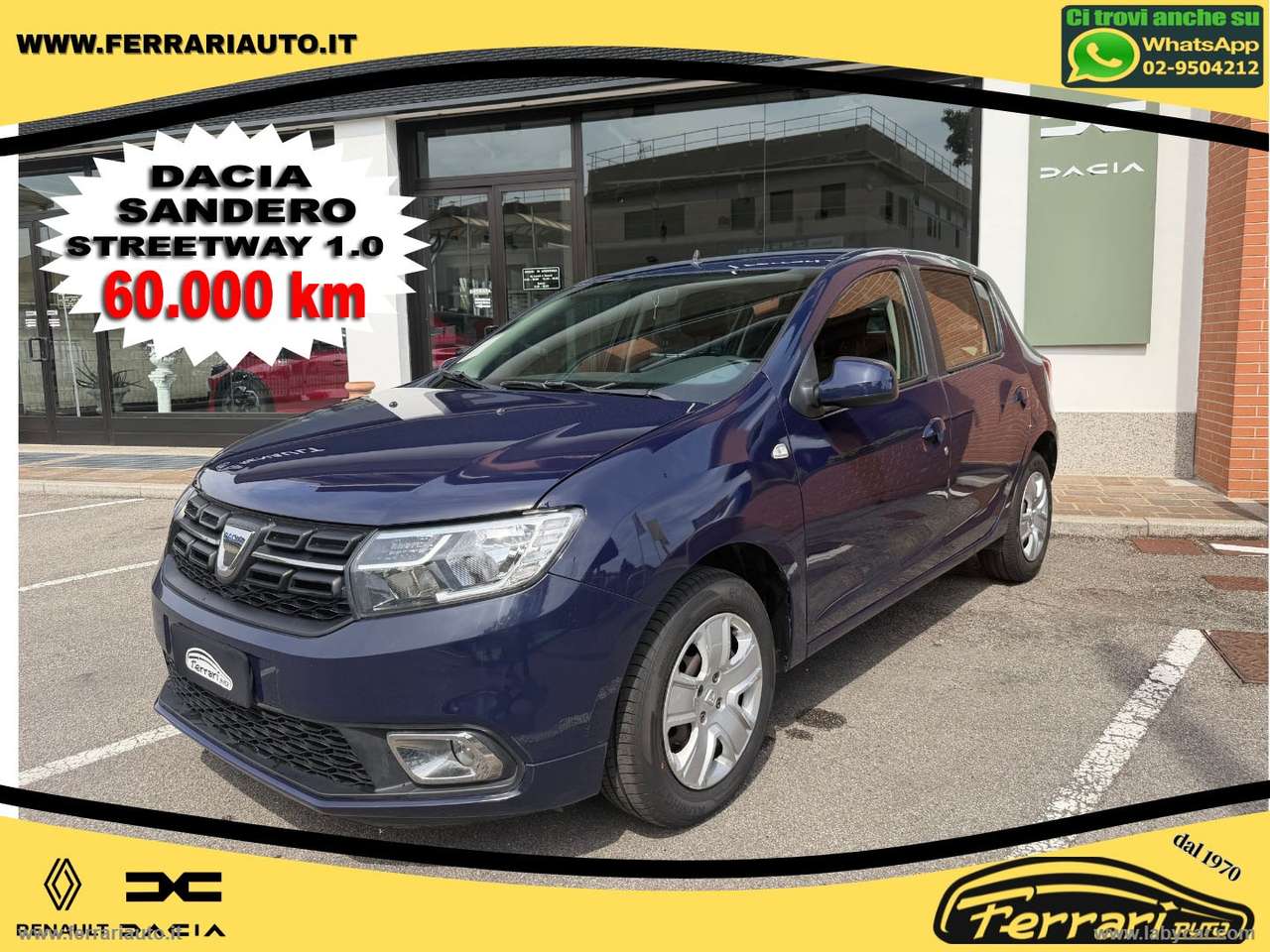 Dacia Sandero Streetway 1.0 SCe 75CV Comfort