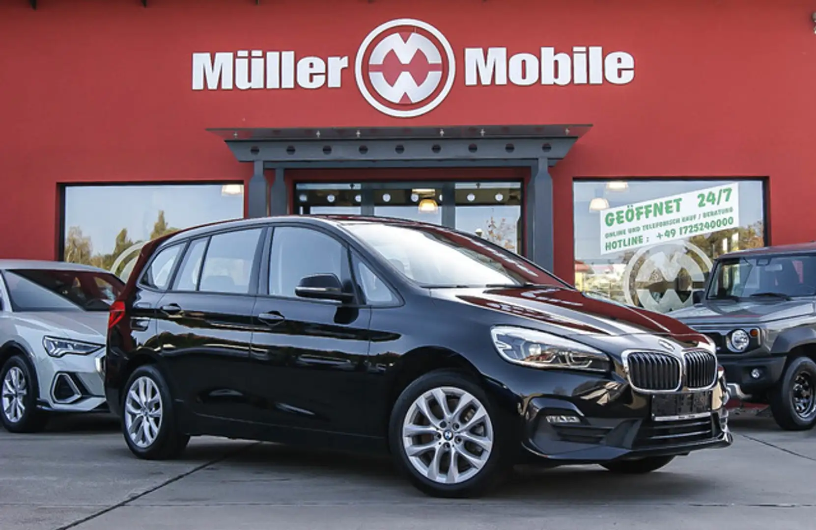 BMW 218 Gran Tourer d Advantage BUSINESS NAVIGATION Noir - 1