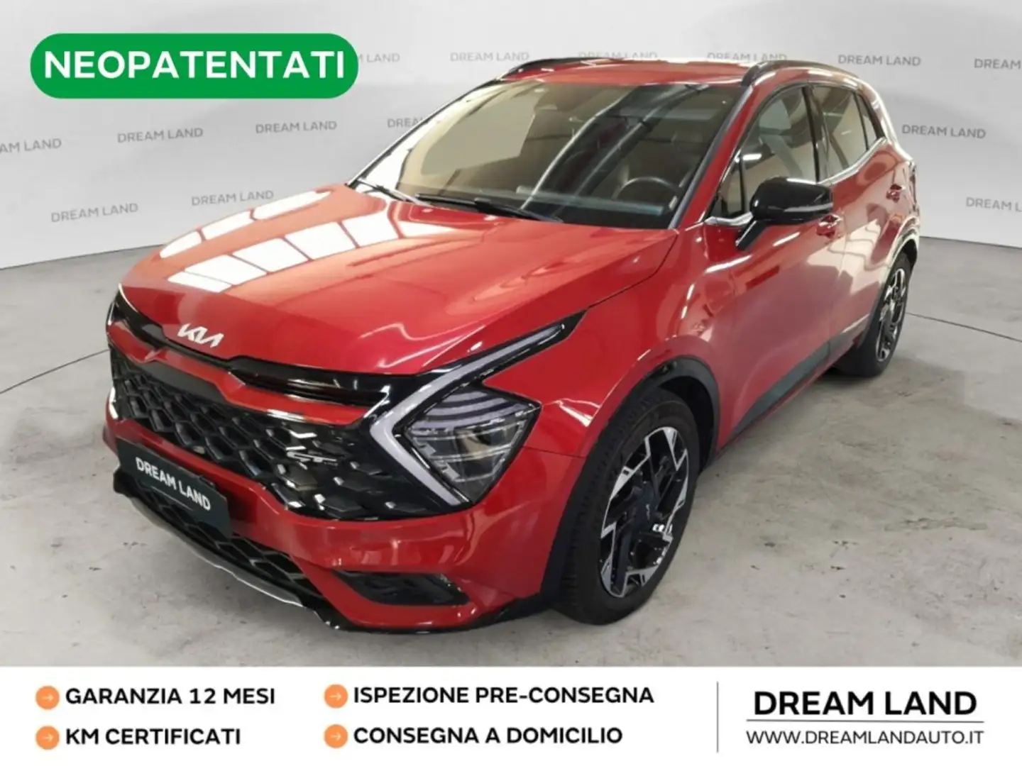 Kia Sportage 1.6 CRDi MHEV GT-line NEOPATENTATI Rot - 1