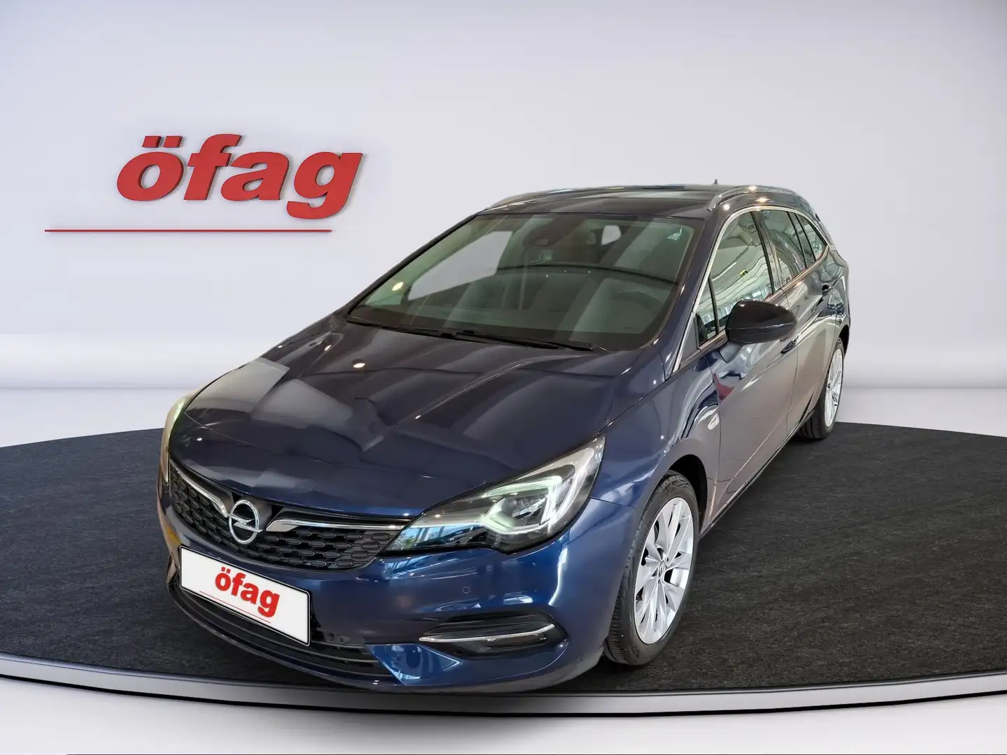 Opel Astra ST 1.2 Turbo Direct Inj. Elegance LED+Navi Blau - 2