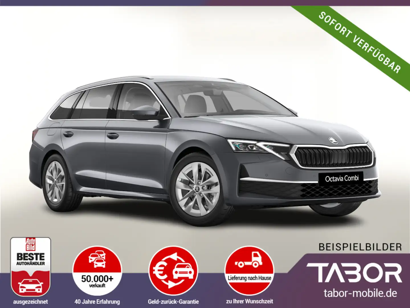 Skoda Octavia Combi TDI 150 DSG Selec Matrix Nav ACC Grigio - 1