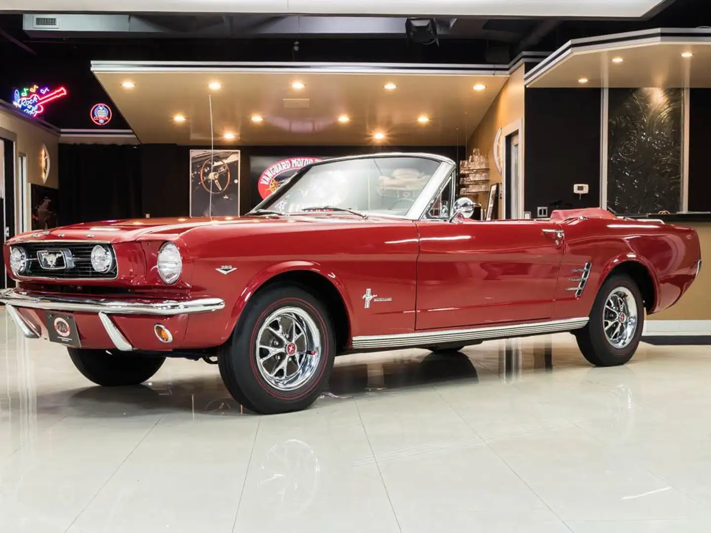 Ford Mustang 289cv Rood - 1
