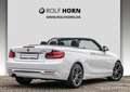 BMW 218 i Cabrio Sport Line Navi PDC Sitzhz LED Klima Weiß - thumbnail 2