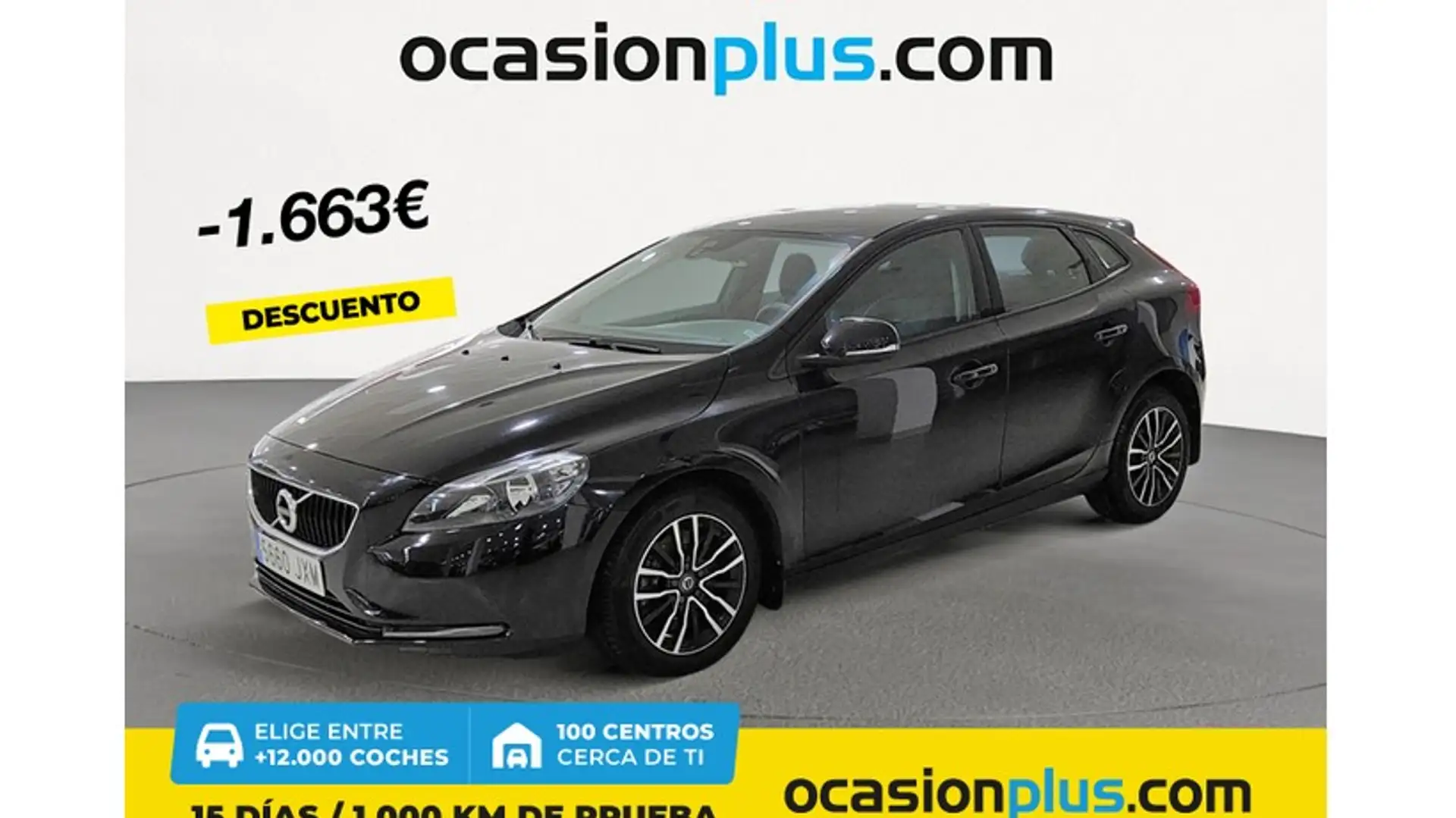 Volvo V40 D3 Momentum 150 Negro - 1