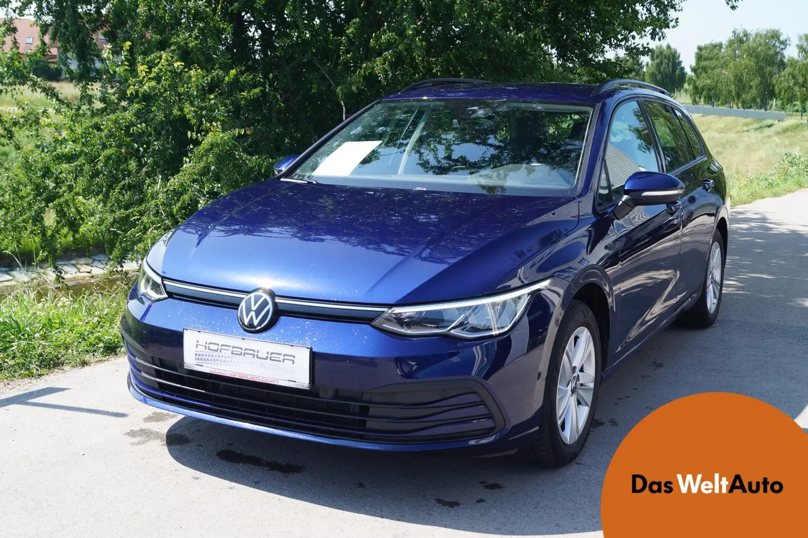 Volkswagen Golf Variant Life TDI Blau - 1