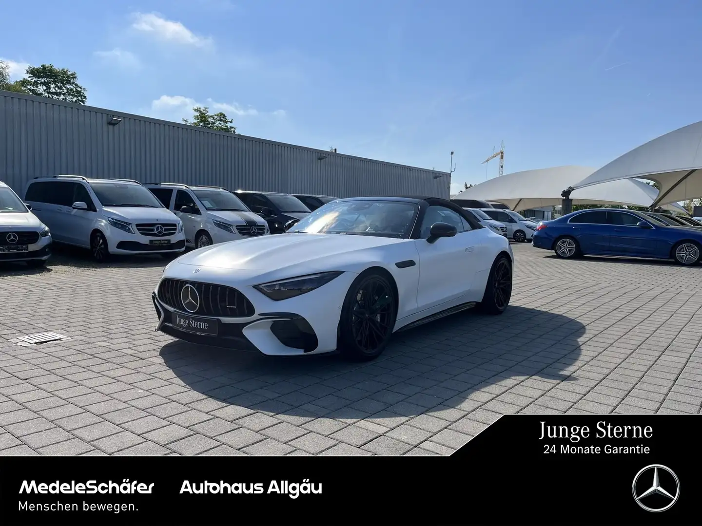 Mercedes-Benz SL 43 AMG SL 43 AMG 21" V8Style Vossen MAGNO Massage NP164 Blanc - 1