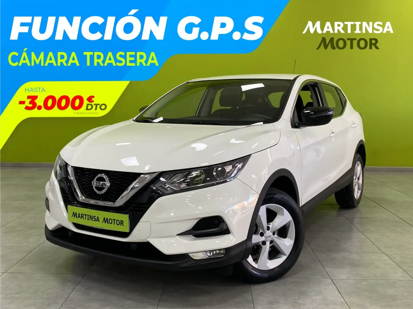 Nissan Qashqai 1.5dCi Acenta 4x2 85kW Blanco - 1