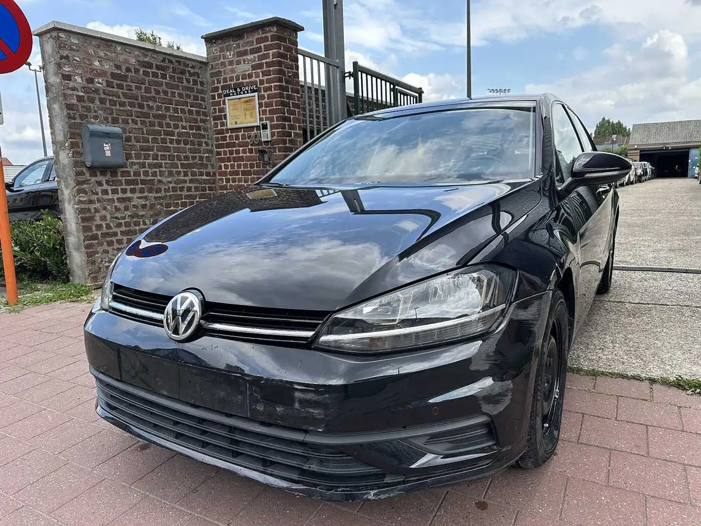 Volkswagen Golf VII 1.6 TDI MET 150DKM HANDELAARS.& EXPORT Zwart - 1