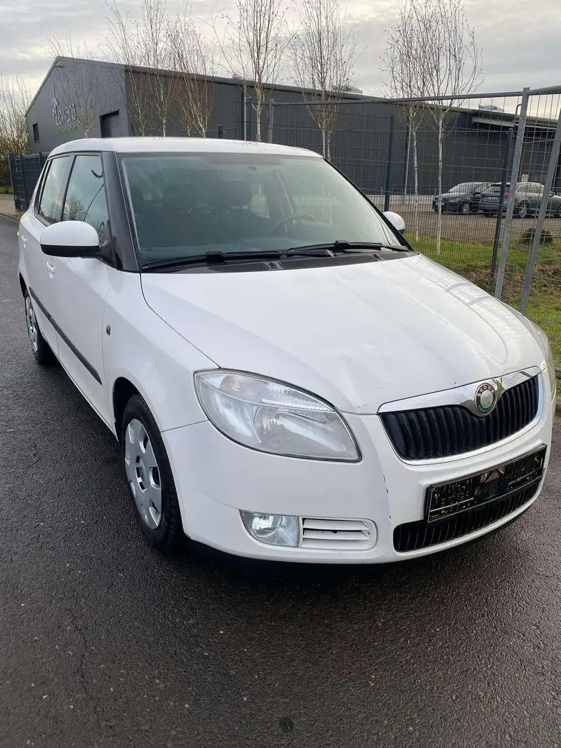 Skoda Fabia 1.4 TDI - 80 Pack Clim Blanc - 1