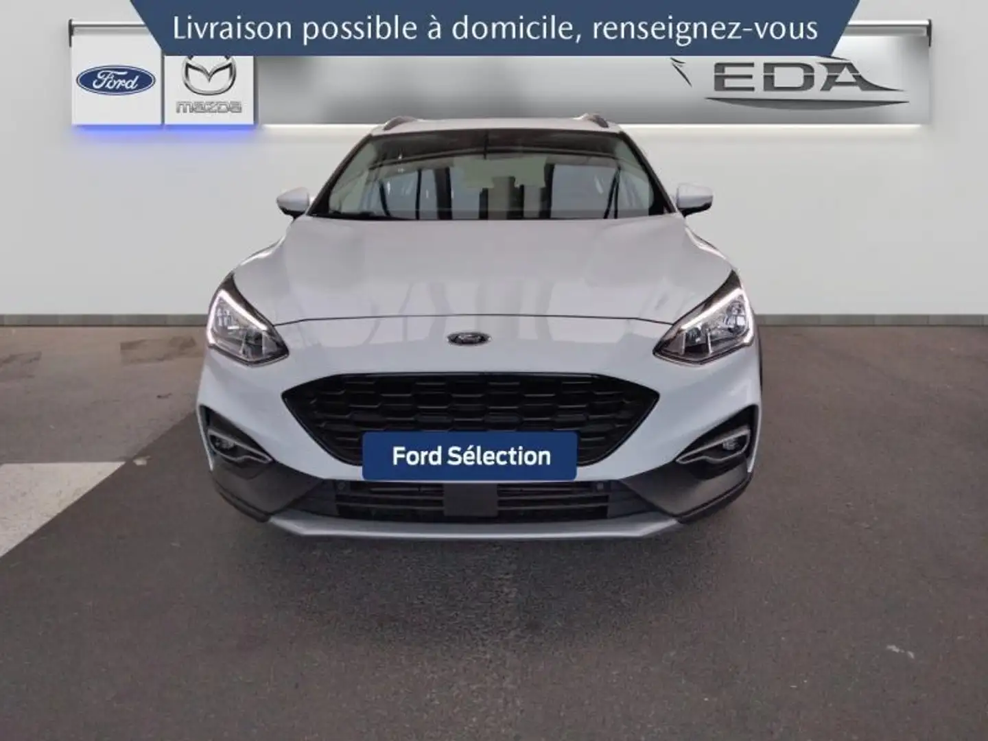 Ford Focus 1.0 Flexifuel 125ch mHEV Blanc - 2