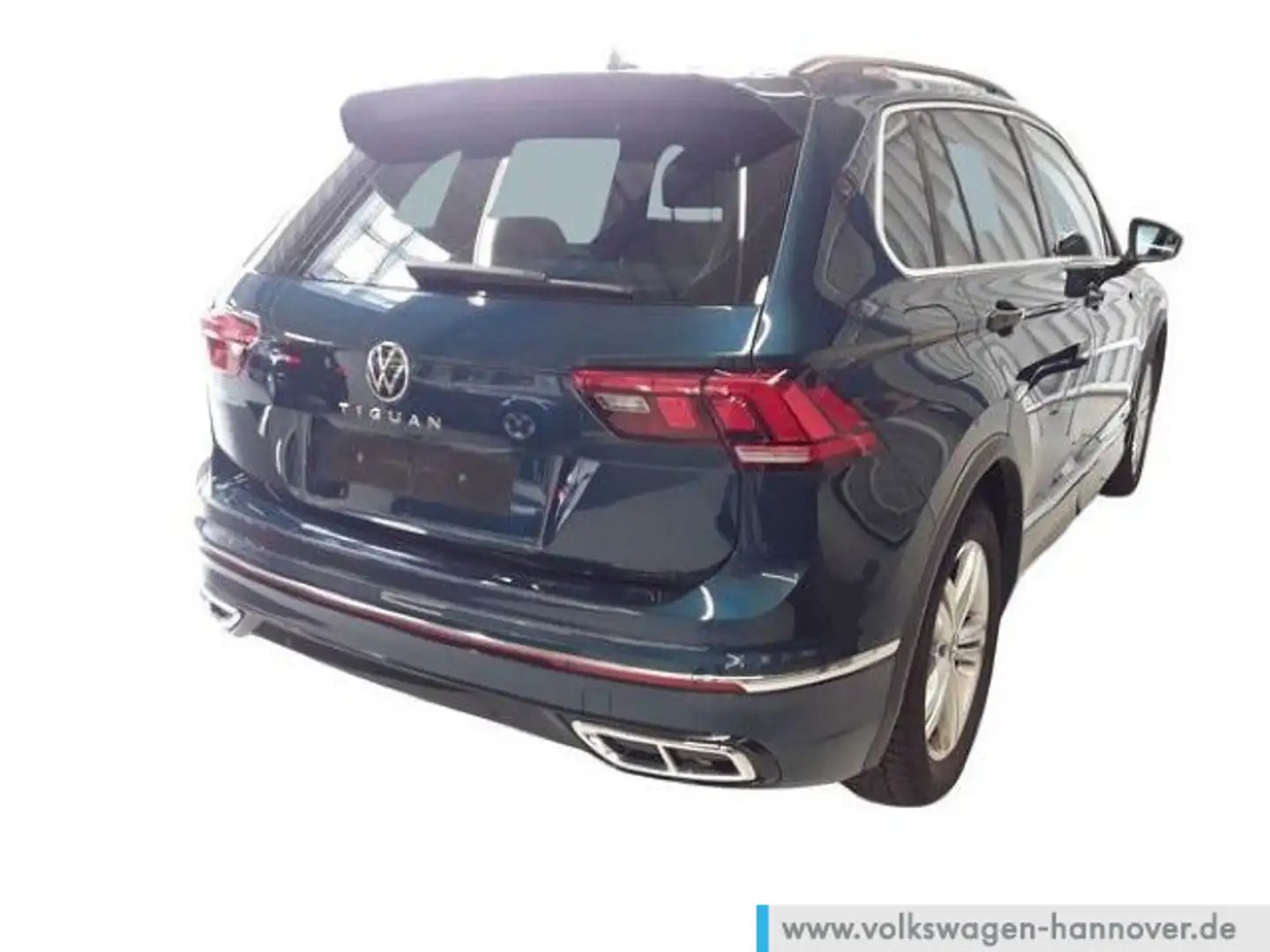 Volkswagen Tiguan 2.0 TDI DSG R-Line Navi Pro AHK Leder Pan Bleu - 2