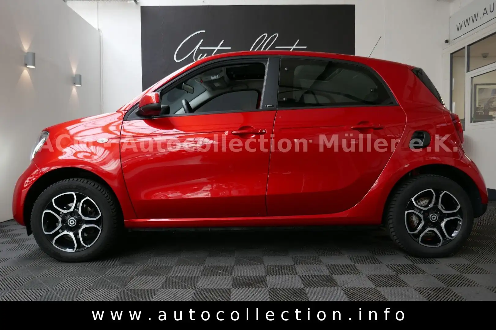 smart forFour Prime*Leder*Pano*Navi*Automatik*Tempo* Rot - 2